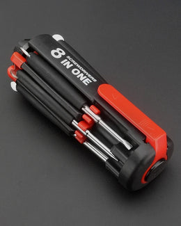 8 In 1 Screwdriver With Led Light