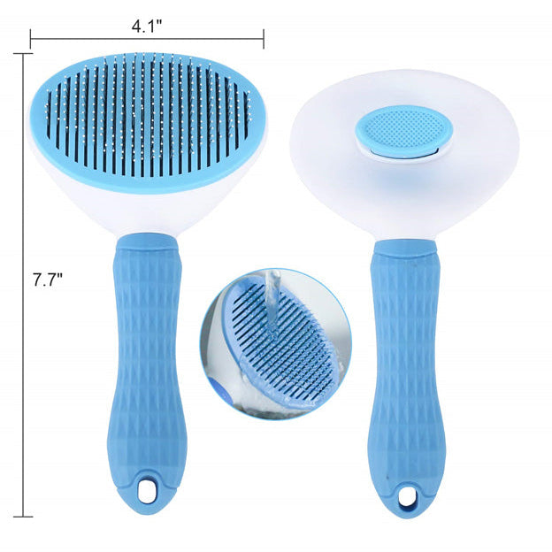 Self- Cleaning Slicker Hair Brush For Dogs And Cats