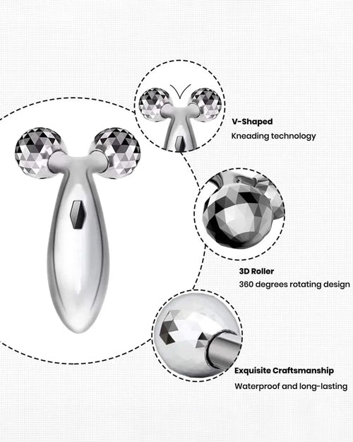 Anti-Ageing 3D Face Roller for Puffiness