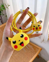 Pikachu - iPhone Charger Case and Cable Protector