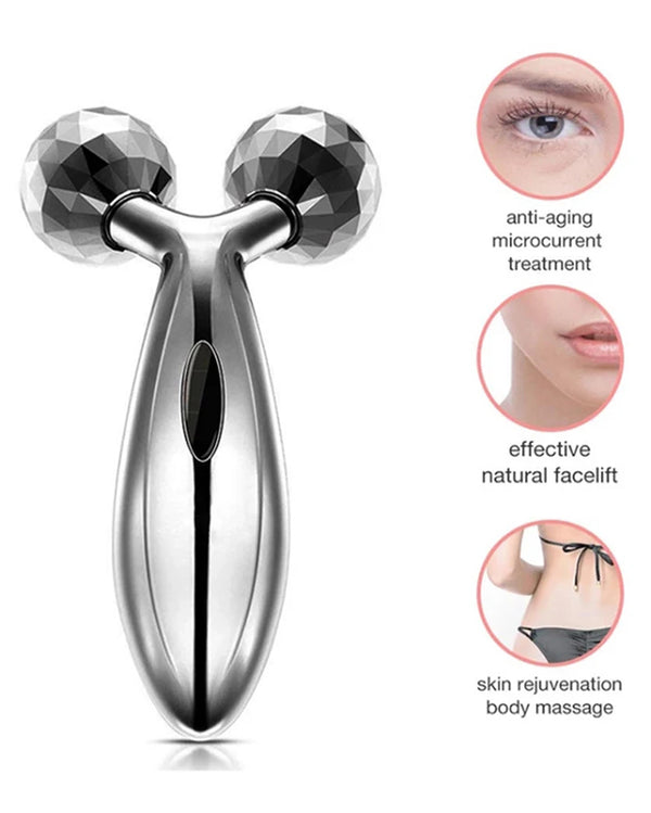 Anti-Ageing 3D Face Roller for Puffiness