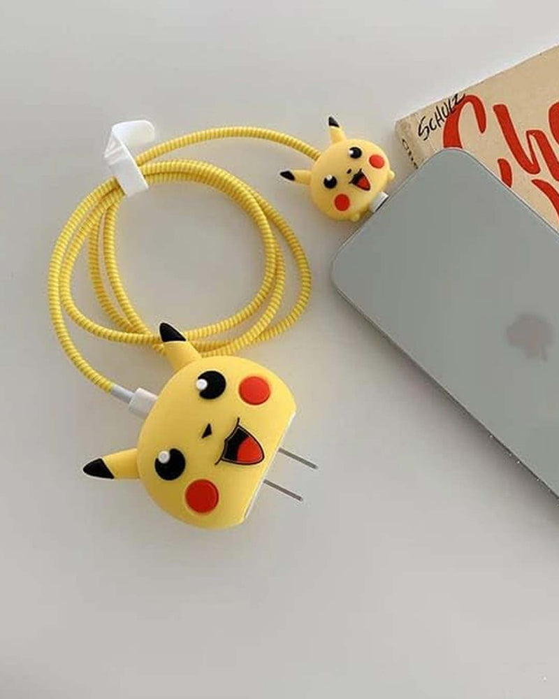 Pikachu - iPhone Charger Case and Cable Protector