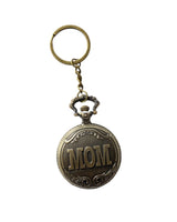 Mom Pocket Watch Keychain