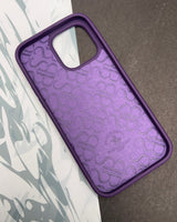 Santa Barbara Polo - Creta Collection iPhone 14 Pro Leather Case 'Bear' - Purple (Original)
