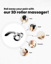 Anti-Ageing 3D Face Roller for Puffiness