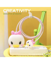 Daisy Duck - iPhone Charger Case and Cable Protector