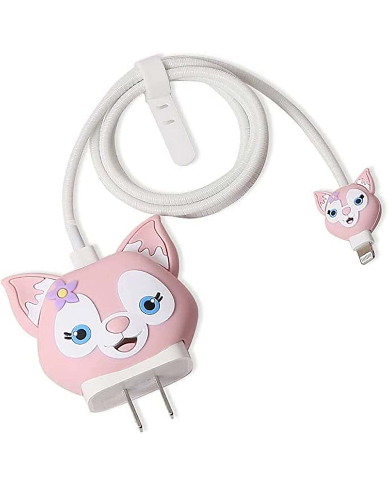 Cute Kitty - iPhone Charger Case and Cable Protector