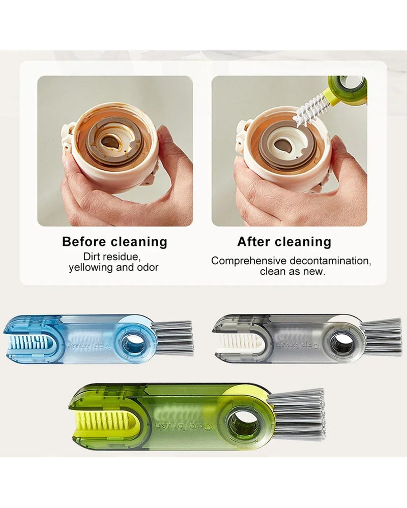 Multifunctional 3-in-1 Cup Cleaning Brushes - Single