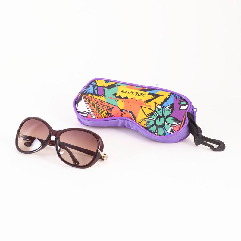 Ladies Sunglasses with Hanging Cover Case - "1423 60 17-120 C79"