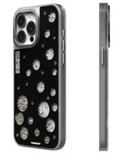 YoungKit Polka Dots iPhone 15 Pro Cover Case - Black (Original)