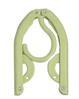 Portable Folding Clothes Hangers: Pale Olive