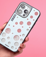 YoungKit Polka Dots iPhone 15 Pro Cover Case - White (Original)