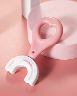 U Shaped Silicone Tooth Brush for Babies