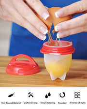 Silicone 6 Piece Egg Boil Mould