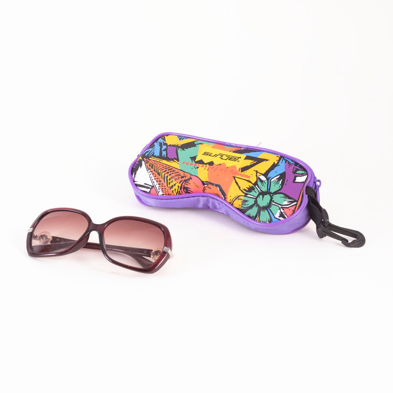 Ladies Sunglasses with Hanging Cover Case - "1434 C124 55 14-129"