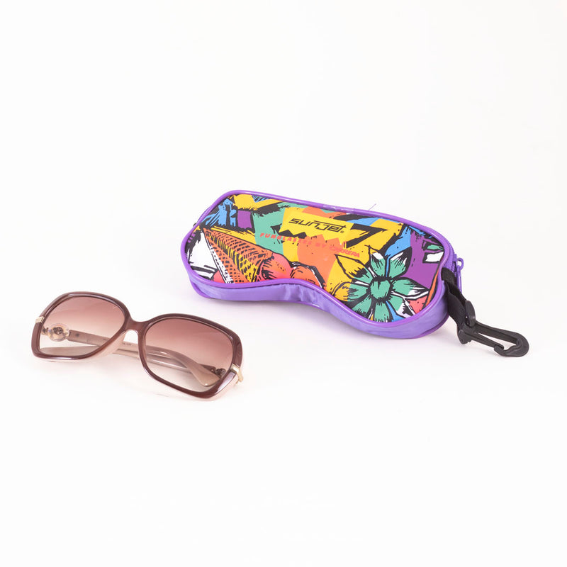 Ladies Sunglasses with Hanging Cover Case - "1434 C25 55 14-129"