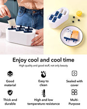 Popsicle Ice Cream Mold Maker - White