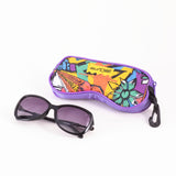 Ladies Sunglasses with Hanging Cover Case - "8910 55 18-142"