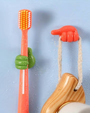 Wall Mounted Silicone Thumb Holder - Set of 10