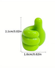 Wall Mounted Silicone Thumb Holder - Set of 10