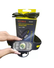 COBA CB-801 Multi-Function Induction Headlamp (Type-C Rechargeable)