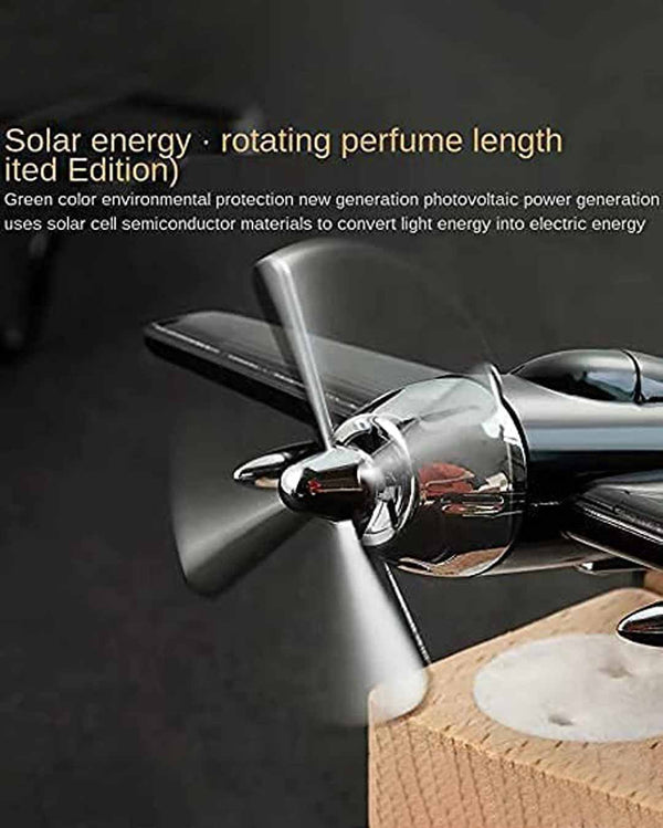Solar Aeroplane Car Air Freshener