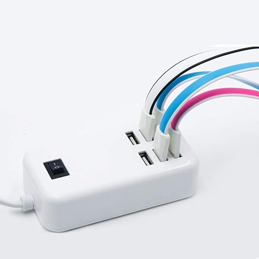 6-Ports USB Charger Station