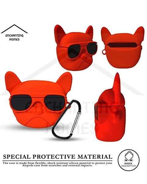 Devil - iPhone Airpods Pro Protection Case 'Red'