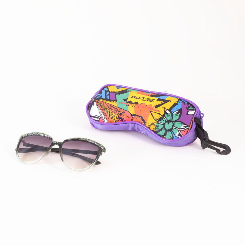 Ladies Sunglasses with Hanging Cover Case - "M8128-4 61 16.7-138.7"