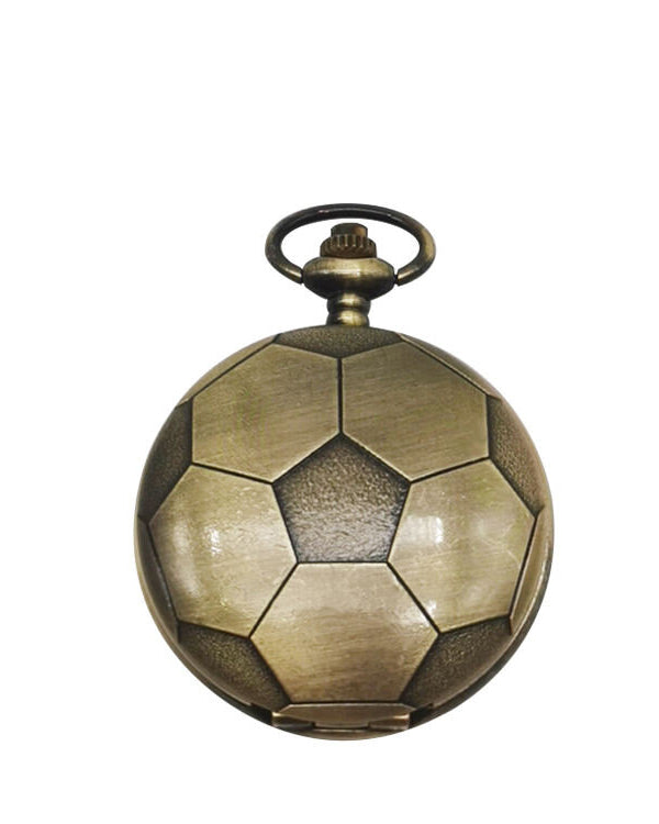 Soccer Ball Keychain with Pocket Watch