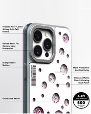 YoungKit Polka Dots iPhone 15 Pro Cover Case - Black (Original)