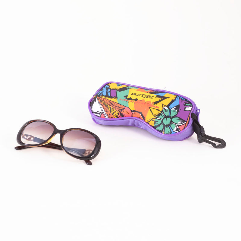 Ladies Sunglasses with Hanging Cover Case - "1242 D02 55 18-140"