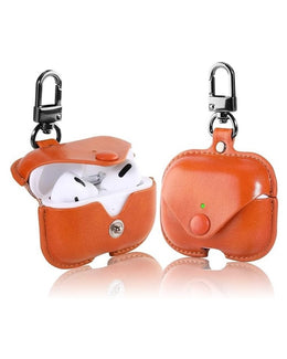 LiveSmart -  IPhone Airpods Pro Protection Case 'Dark Brown'