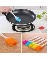 Silicone Oil Brush and Spatula - Set of 2