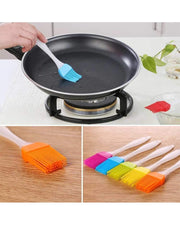 Silicone Oil Brush and Spatula - Set of 2