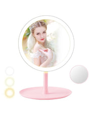 Folding Travel Makeup LED Mirror