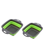 Folding Drain Basket - Fruit Vegetable Strainer