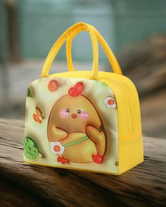 Printed Portable Lunch Bag