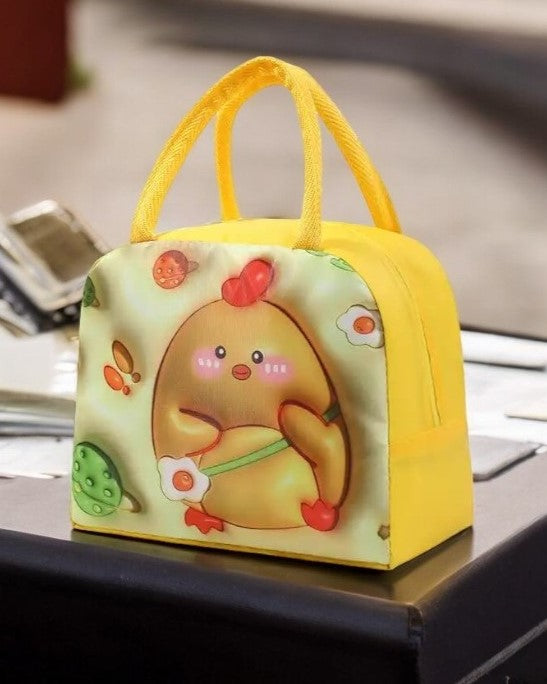 Printed Portable Lunch Bag