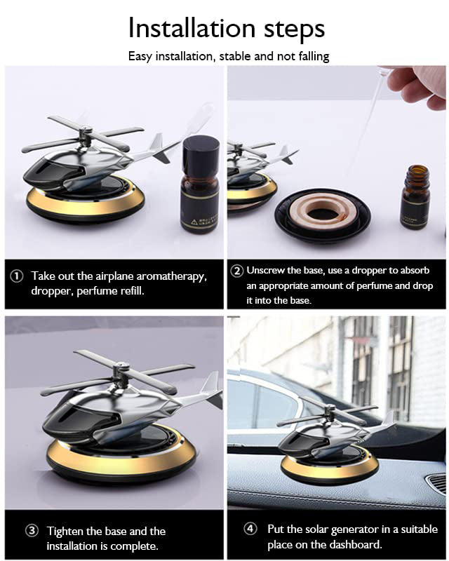 Car Helicopter Air Freshener