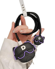 Hip-Hop Bulldog - iPhone Charger Case and Cable Protector