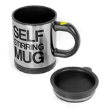 Coffee Mug with Lid - Self String Mug