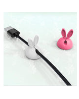 Rabbit Data Cable Holder - Set of 6