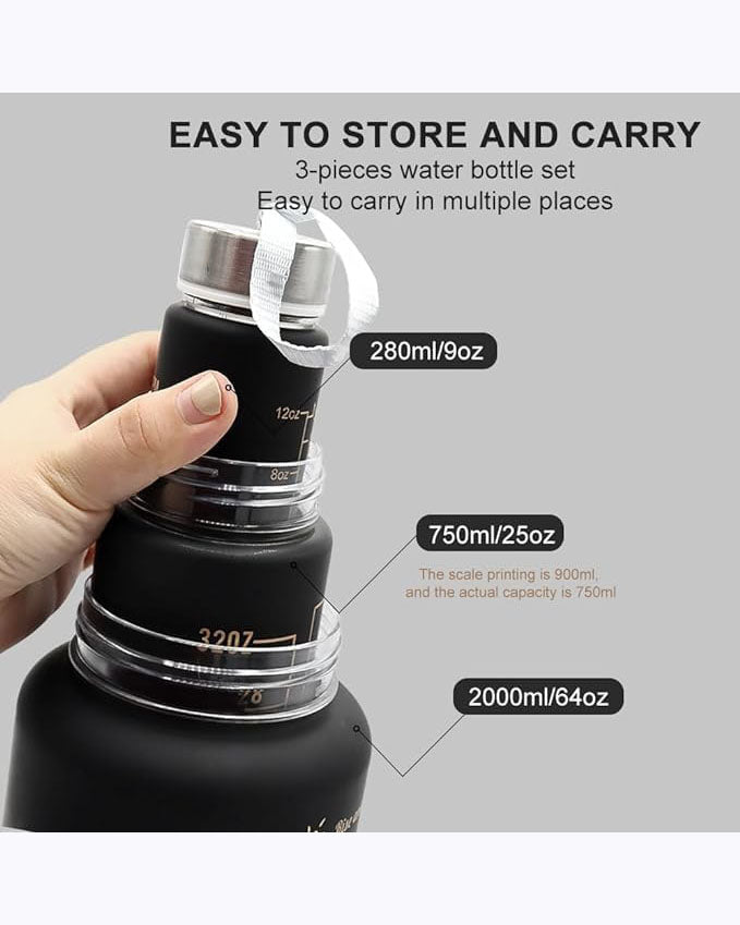 3pcs set Water Bottle