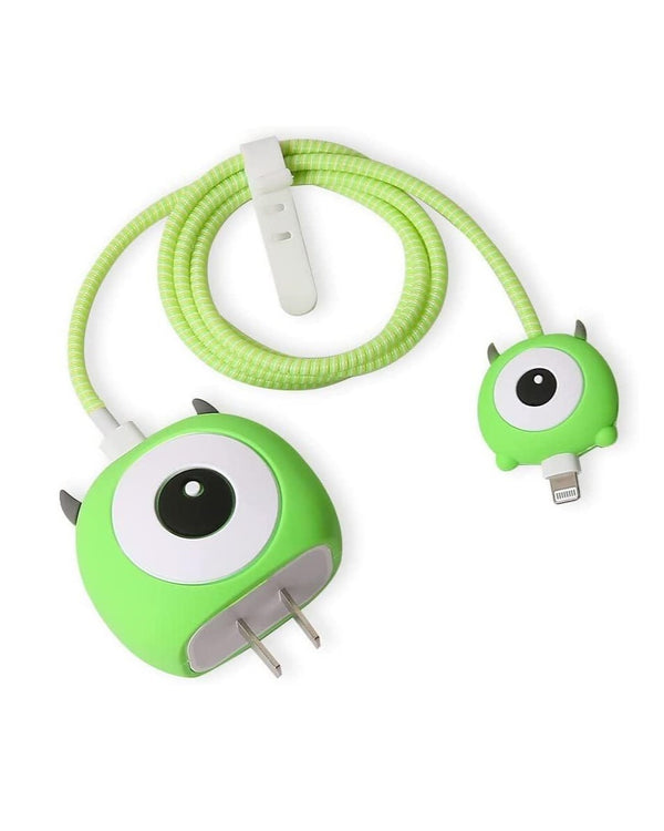 Green Monster - iPhone Charger Case And Cable Protector