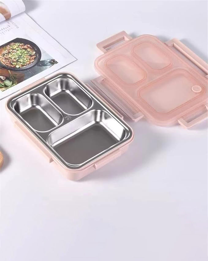 3 Compartment Insulated Lunch Box