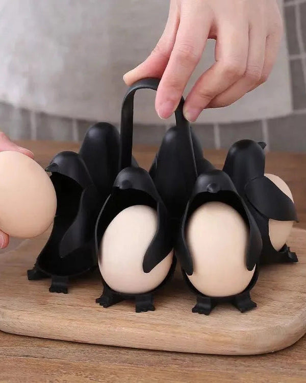 Egguin - Penguin-Shaped 6 Egg Boiler Cooker