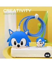 Sonic - iPhone Charger Case and Cable Protector