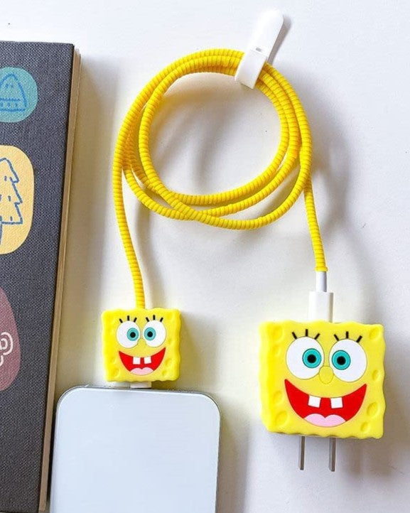 SpongeBob SquarePants - iPhone Charger Case and Cable Protector