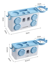 Multifunctional Toothbrush Bathroom Rack Organizer